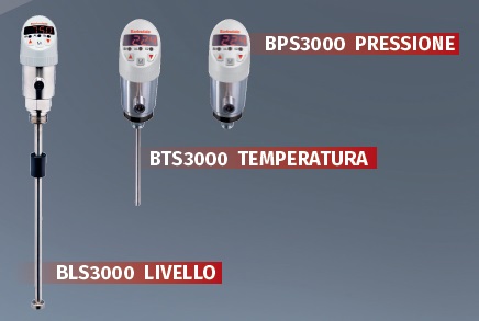 Misuratori di pressione, livello e temperatura
