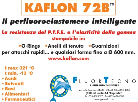 Anelli di tenuta in PTFE