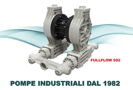 Pompa pneumatica a doppia membrana