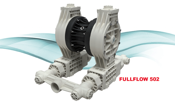 Pompa pneumatica a doppia membrana