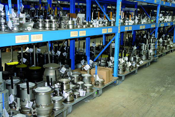 Le valvole di Effebi possono montare una gamma completa di attuatori pneumatici o elettrici Le valvole di Effebi possono montare una gamma completa di attuatori pneumatici o elettrici