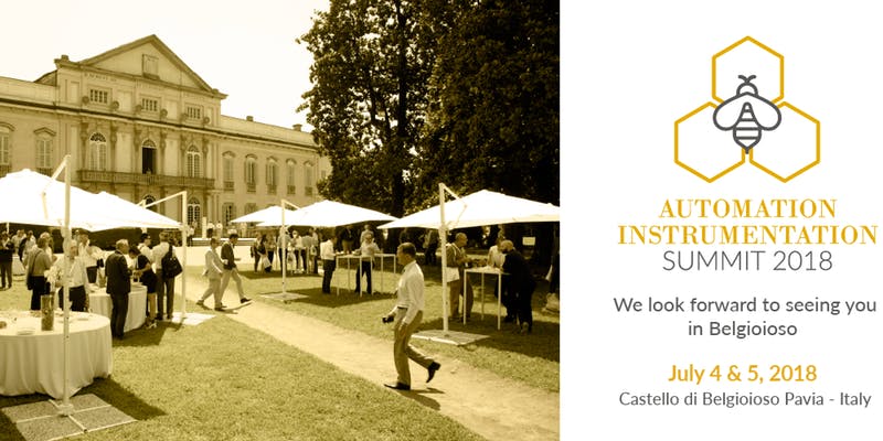 La splendida cornice del Castello di Belgioioso (PV) si riconferma la sede in cui si svolgerà l’Automation Instrumentation Summit 2018