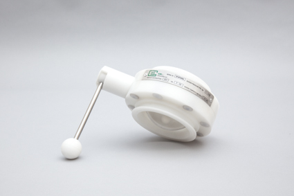Le valvole in materiale plastico PTFE trovano applicazione nei processi chimico-farmaceutico