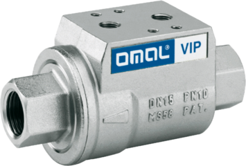 La valvola VIP è disponibile con guarnizioni NBR, FKM, EPDM La valvola VIP è disponibile con guarnizioni NBR, FKM, EPDM