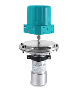 La serie TESCOM ER5000 fornisce il controllo della pressione di gas e liquidi
