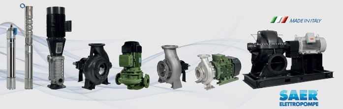 Pompe che modellano l'acqua